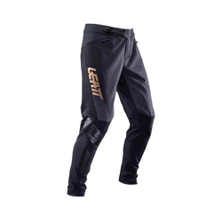 LEATT SPODNIE ROWEROWE (DZIECIĘCE) MTB GRAVITY 4.0 JUNIOR PANT BLACK KOLOR CZARNY/ZŁOTY ROZMIAR L 140/150cm