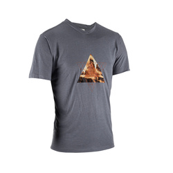 LEATT KOSZULKA ROWEROWA (DZIECIĘCA) MTB ALLMTN 2.0 JUNIOR JERSEY TITANIUM KOLOR SZARY ROZMIAR XL (150-160 cm)