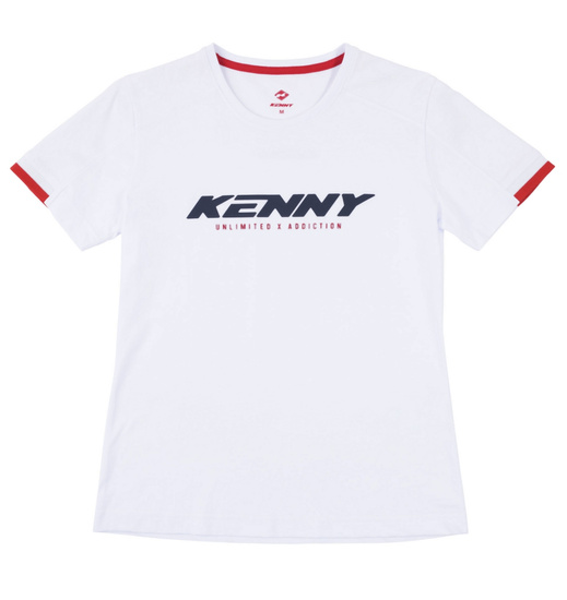 KENNY RACING KOSZULKA DAMSKA T-SHIRT MODEL DREAM KOLOR BIAŁY ROZMIAR S