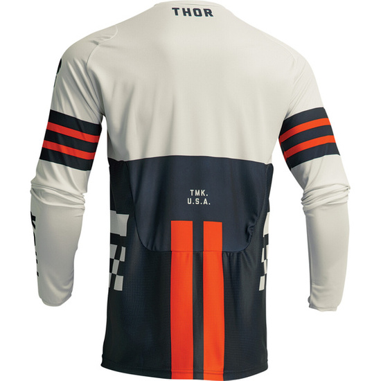 Bluza THOR PULSE Combat biało niebieska