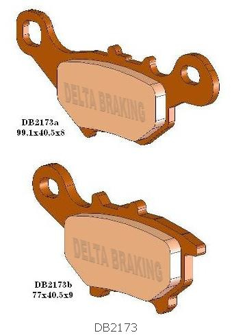 DELTA BRAKING KLOCKI HAMULCOWE KH384