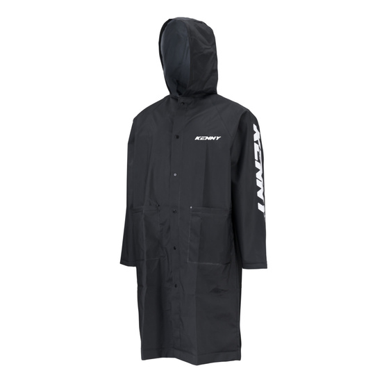 KENNY RACING PŁASZCZ PRZECIWDESZCZOWY RAIN COAT KOLOR CZARNY ROZMIAR M/L