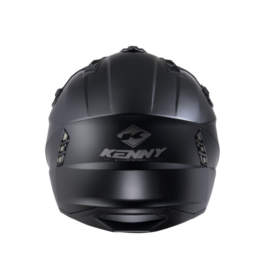 KENNY RACING KASK OTWARTY JET MODEL MILES SOLID MATT BLACK KOLOR CZARNY ROZMIAR M ( 57 - 58 CM )