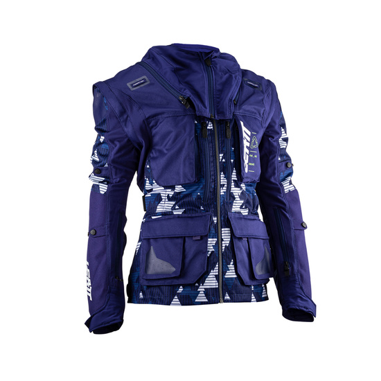 LEATT KURTKA MOTO 5.5 ENDURO JACKET BLUE KOLOR GRANATOWY ROZMIAR M