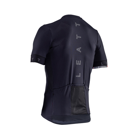 LEATT KOSZULKA ROWEROWA MTB ENDURANCE 5.0 JERSEY BLACK KOLOR CZARNY ROZMIAR M