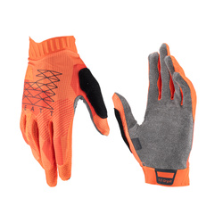 LEATT RĘKAWICE ROWEROWE (DZIECIĘCE) MTB 1.0 GRIPR GLOVE JUNIOR FLAME KOLOR POMARAŃCZOWY ROZMIAR M
