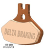 DELTA BRAKING KLOCKI HAMULCOWE KH468 CAN-AM DS 450 (08-14) PRZÓD - ZASTĘPUJĄ DB2188MX-N ORAZ DB2188QD-N