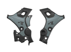 RACETECH (RTECH) 2024/12 OSŁONY RAMY HONDA XL 750 TRANSALP '23-'25 KOLOR CZARNY / SZARY