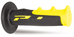 PROGRIP MANETKI PG797 OFF ROAD (22+25MM, DŁ.115MM) KOLOR ŻÓŁTY/CZARNY (DWUSKŁADNIKOWE) (797-202)