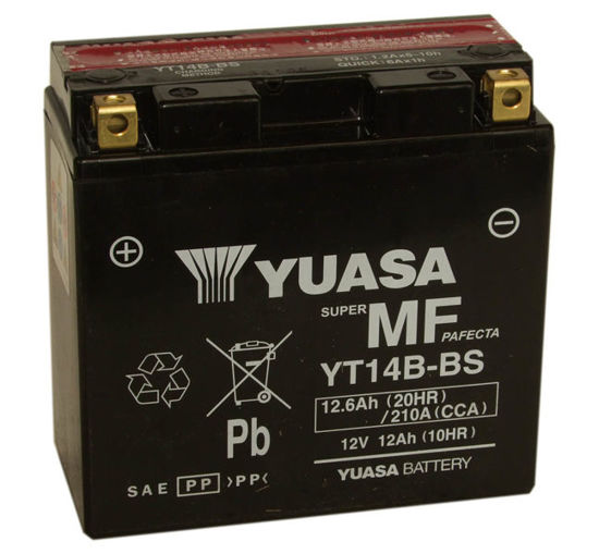 Akumulator bezobsługowy YUASA YT14B-B