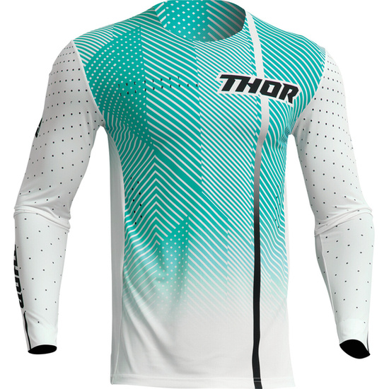 Bluza THOR Prime Tech biało seledynowa