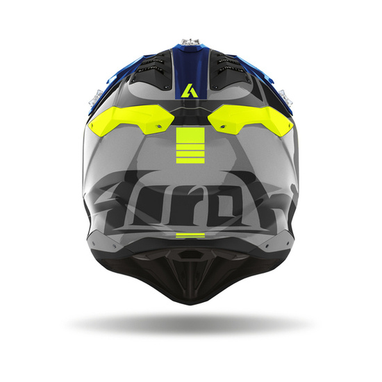 Kask AIROH Aviator 3 Push niebieski połysk