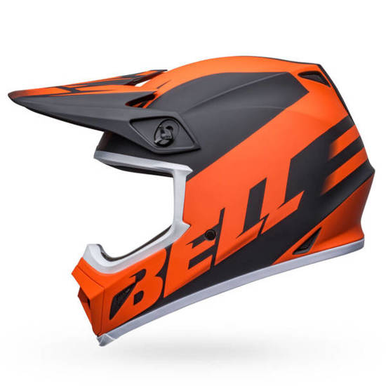 Kask BELL Mx-9 Mips Disrupt Mat czarno pomarańczowy