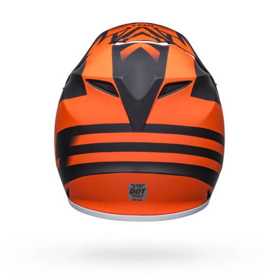 Kask BELL Mx-9 Mips Disrupt Mat czarno pomarańczowy