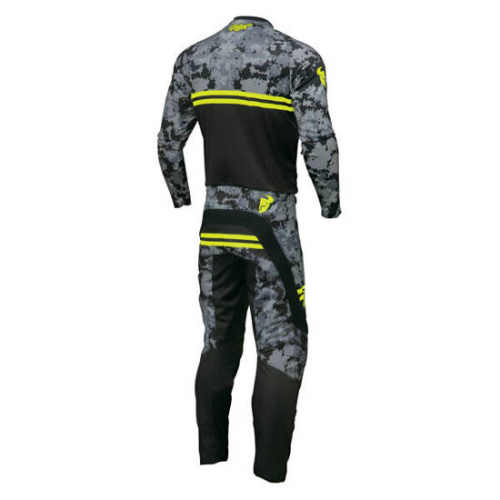 Komplet bluza i spodnie THOR SECTOR Digi Camo czarny