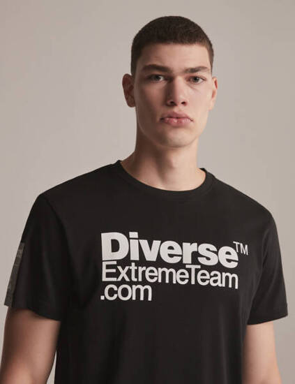 T-shirt Diverse Dakar Extreme Team Logo 23 czarna