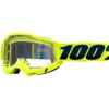 Gogle 100% Accuri 2 Fluo Yellow Na Okulary Szyba Przezroczysta